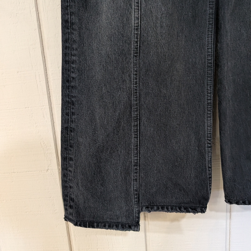Reformation Reworked Cary High‎ Rise Slouchy Wide Leg Jeans Trinity Wash - Picture 5 of 14